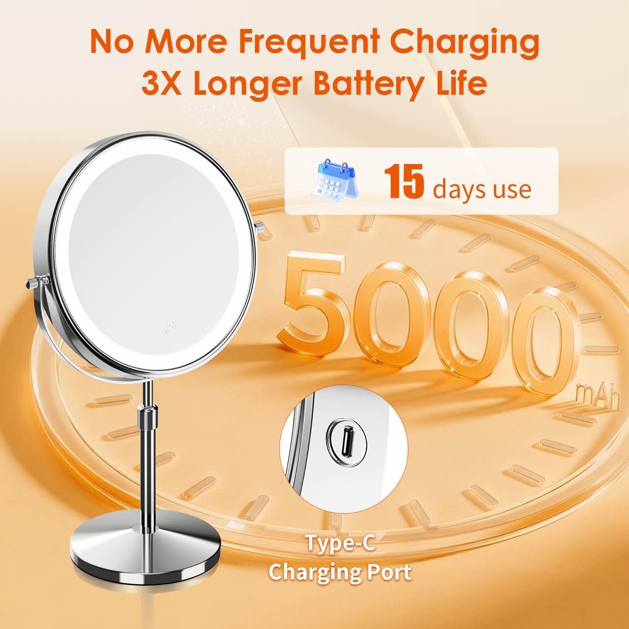 30x/1x lighted makeup mirror 30x/1x lighted makeup mirror