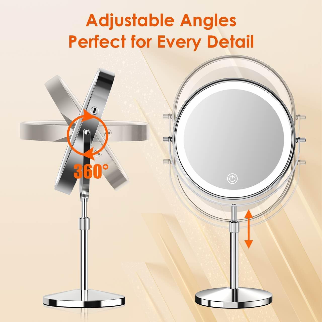 30x/1x lighted makeup mirror 30x/1x lighted makeup mirror